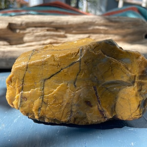 Large Yellow Jasper Rough Stone