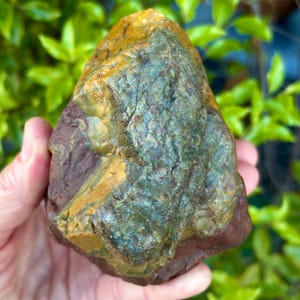 Multicolored Brecciated Jasper Rough Stone