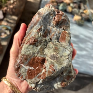 Huge Multicolored Brecciated Jasper Rough Stone
