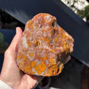 Brecciated Yellow Jasper Rough Chunk