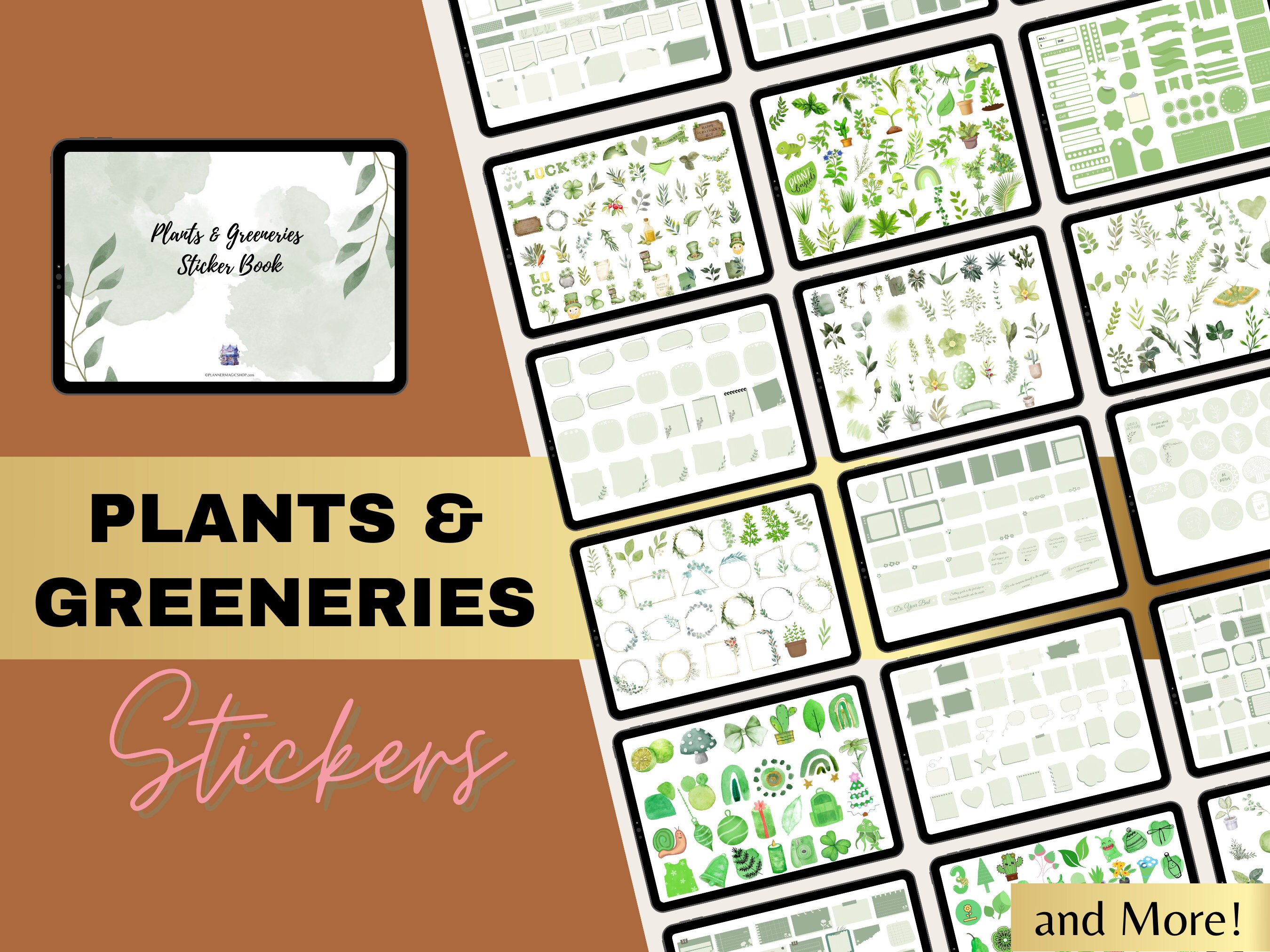 20,000+ Goodnotes Sticker Bundle, Digital Planner Stickers, Modern Digi ...
