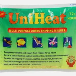 UniHeat 72 Hour Jumbo Shipping Warmer - Add on to Any Plant Order - Shipping Upgrade for Cold Climates