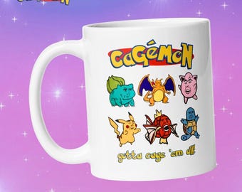 Cagémon Gotta Cage 'Em All Mug