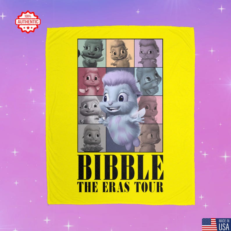 Bibble Eras Tour Blanket | Bibble Blanket 50x60 | Bibble Meme ...