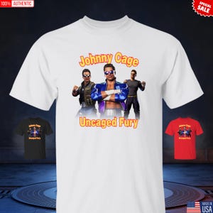 The ORIGINAL Johnny Cage Uncaged Fury Tees