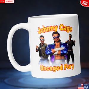 The ORIGINAL Johnny Cage Uncaged Fury Mug