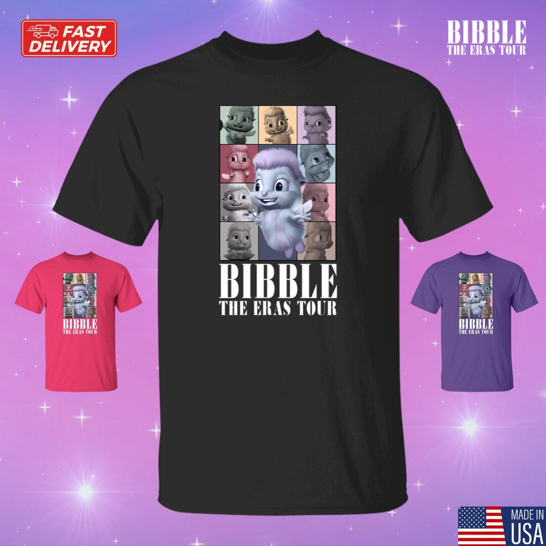 Bibble Eras Tour Tee | Bibble Shirt | Bibble Meme | Bibbletopia ...