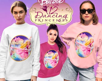 The ORIGINAL 12 Dancing Princesses Sweatshirt | The Princess And The Pauper | Fairytopia | Princess Sweatshirt | Princess Squad Gifts