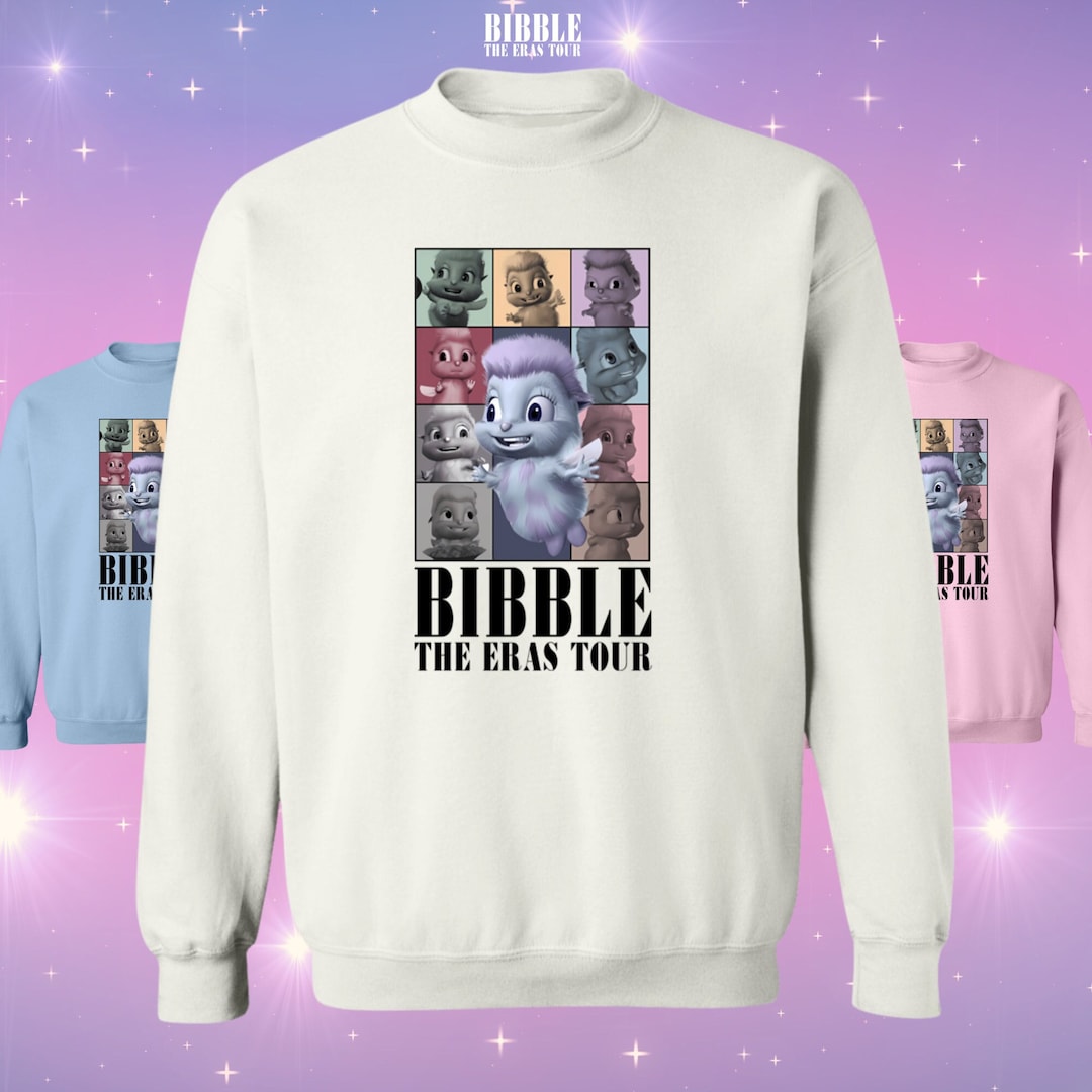 Bibble Eras Tour Sweatshirt Bibble Sweatshirt Bibble Shirt Fairytopia Bible Bibbletopia Mermaidia Bibble Meme Samantha Eve Etsy UK