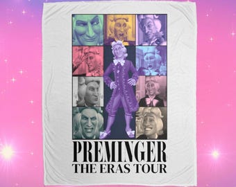 Preminger Eras Tour Blanket 50x60 | Preminger Meme | The Princess And The Pauper | Princess And Pauper | Fairytopia | Mermaidia | Bibble