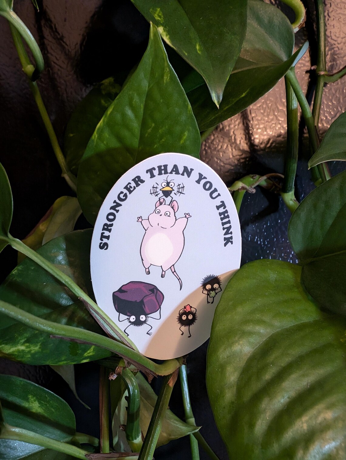 Stronger Than You Think Sticker - Etsy