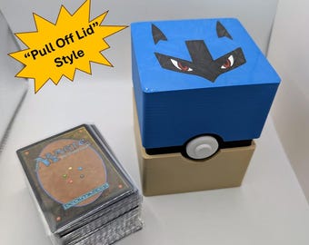 Fighting Dog Deck Box for Card Games