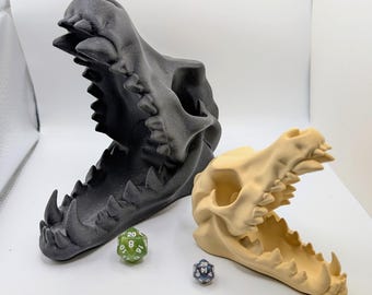 Wolf Skull Dice Tower