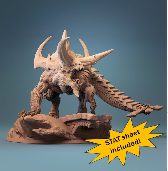 Tarrasque Legendary Monster - Etsy