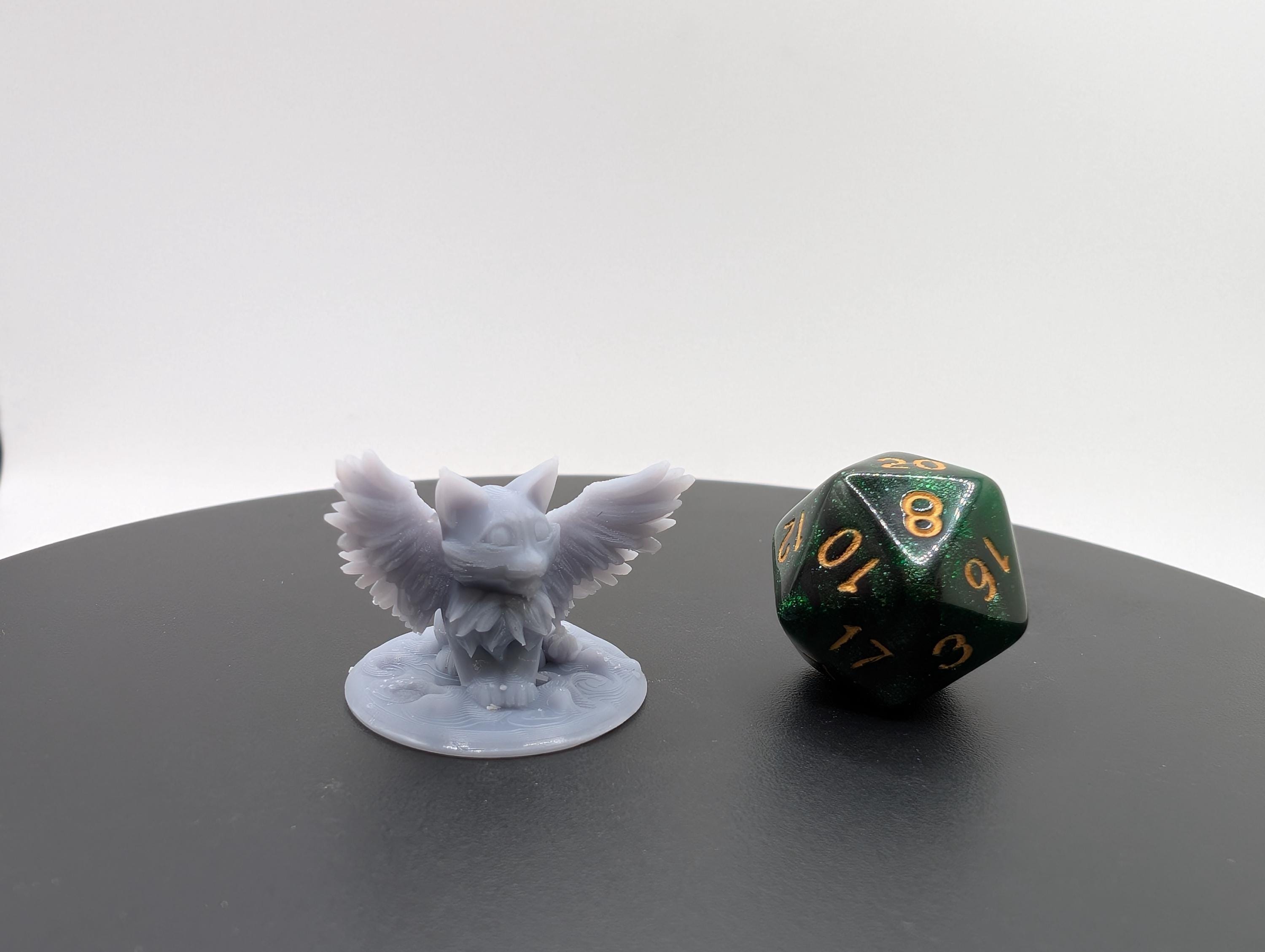 Baby Tressym (winged Cat) and Adult Option - Etsy