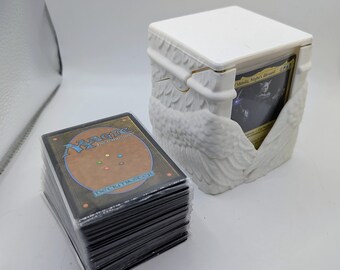 Angel Wings Deck Box for Card Games - Multiple Color Options