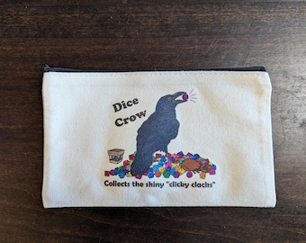 Dice Crow Storage Bag