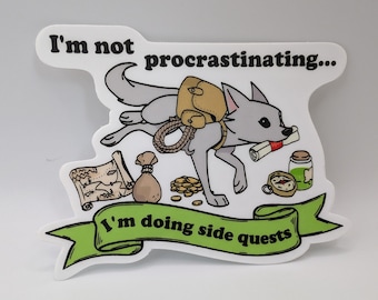 Side Quest Sticker