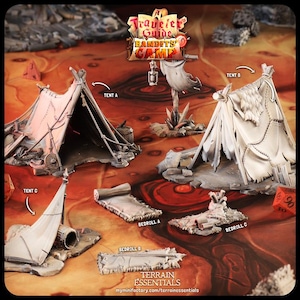 Terrain - Bandit Tents & Bedrolls