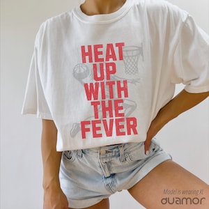 Heat Up with the Fever T Shirt  Women Basketball T shirt  Indiana Basketball Shirt  Fever Shirt