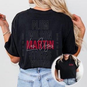 Camiseta personalizada para el día del juego de los mejores jugadores, camiseta favorita de los fanáticos, camiseta para mujeres amantes de los deportes, camiseta de baloncesto para mujeres jóvenes, idea de regalo