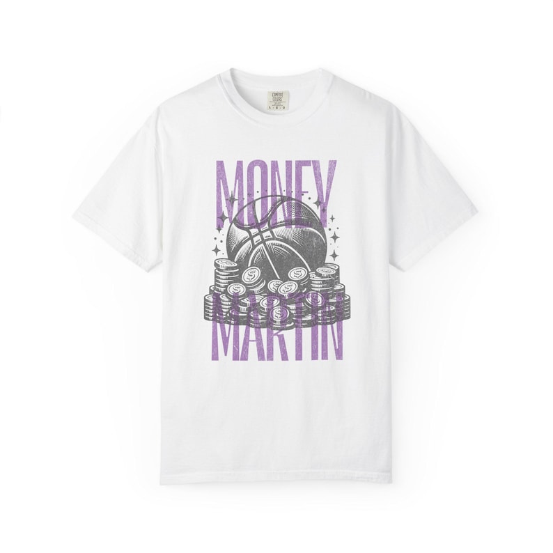 Money Martin Shirt Youth Adult Tee Basketball Fan Gift Game Day Outfit Women’s Sports Apparel Support Your Favorite Player Valkyries Gift image 4