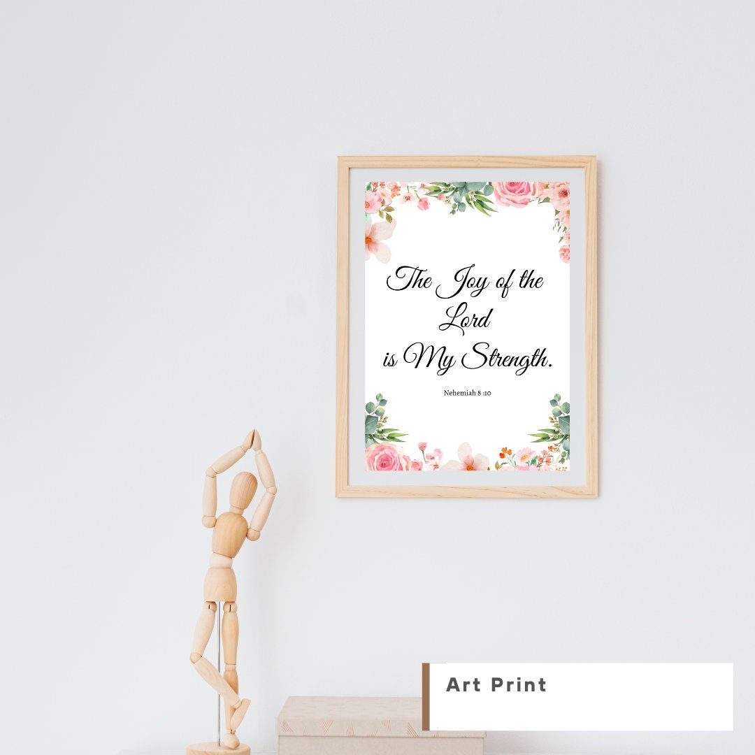 Bible Verse Wall Design Living Room Design Wall Print Digital Download