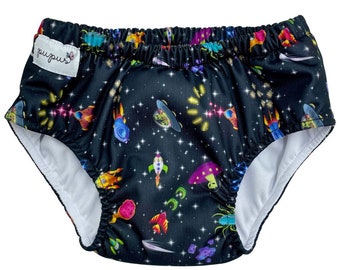 Reusable Baby Swim Diaper – Space