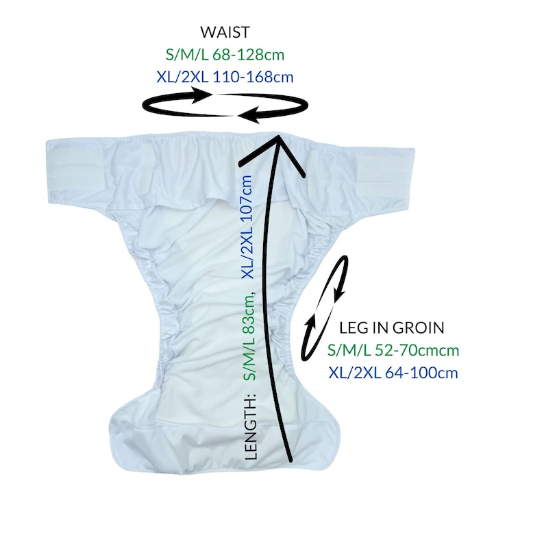 Reusable Diaper for Adults With an Insert Etsy