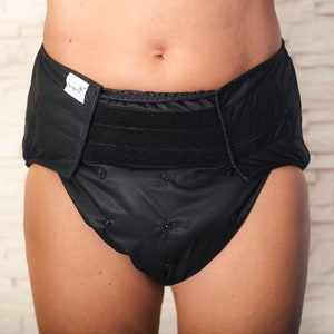 Reusable diaper for adults with an insert