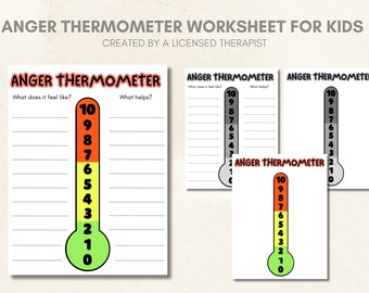 Kids Therapy Worksheet Anger Worksheet Kids Coping Skills Worksheet Kids Emotion Anger Kids Coping Skills Therapist Resource Anger