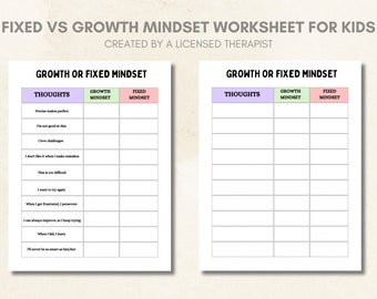 Kids Anxiety Worksheet Growth vs Fixed Mindset Kids Anxiety Toolbox Emotional Resilience Kids Therapist Kids Coping Cards