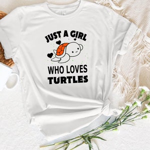 Just A Girl Who Loves Turtles Shirt, Turtle Shirt,Turtle Shirts, Turtle TShirt, Sea Turtle, Turtle Lover Gift, Turtle T Shirt,Turtle Lover,