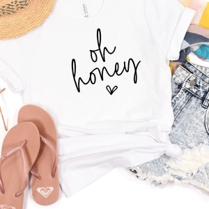 Honey T-shirt, Honey Unisex Shirt, Blessed Honey, Honey Shirt, Gift For Honey, Mother&#39;s Day Gift, Honey Life, Cute Honey Shirt, Grandma Gift