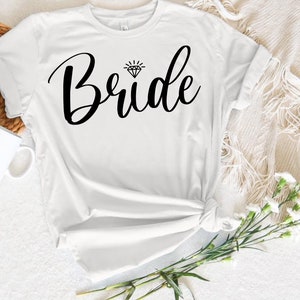 Bride Shirt, Bride to Be, Engagement Shirt, Honeymoon Shirt, Bridal Gift, Wedding Tee, Bridal Shower Gift, Bride Tshirt, Future Mrs
