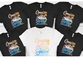 Family Cruise Squad 2026 Shirt, Cruise Squad Shirt, Cruise Squad Group Shirt for 2026 Season, Custom Family Cruise Shirts, Cruise