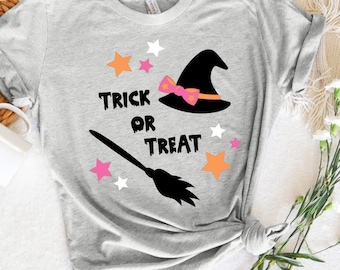 Trick or Treat Halloween Shirts, Funny Halloween Shirts, Witch Shirt, Halloween Shirt, Trick or Treat Shirt, Happy Halloween Shirt