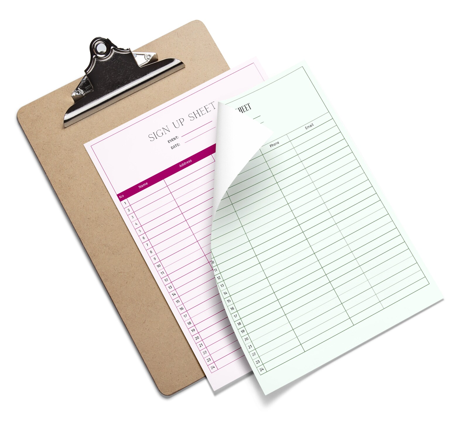 Sign up Sheet Template Fully-editable in Canva Printable Sign up Form ...