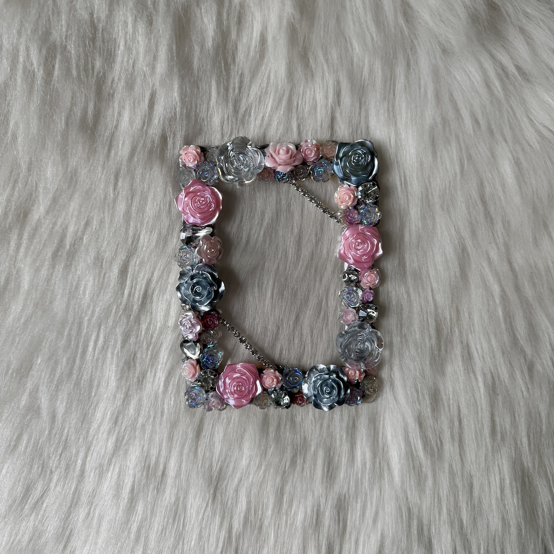 Pink Toploader Box Silver and Pink Decoden Toploader - Etsy