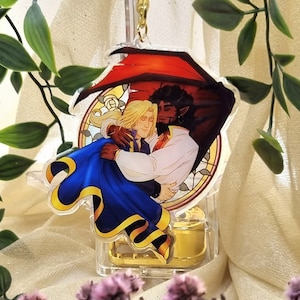World of Warcraft Anduin and Wrathion Double-Sided Charm