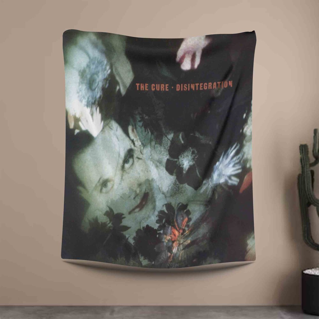 The Cure Disintegration Tapestry Robert Smith Tapestries Etsy