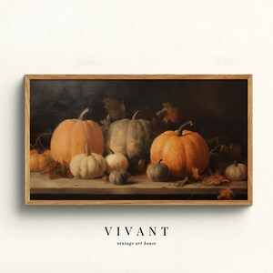 Pumpkin Painting, Samsung Frame TV Art, Instant Download, Samsung Art TV, Pumpkins,  Digital Download for Samsung Frame, TV013