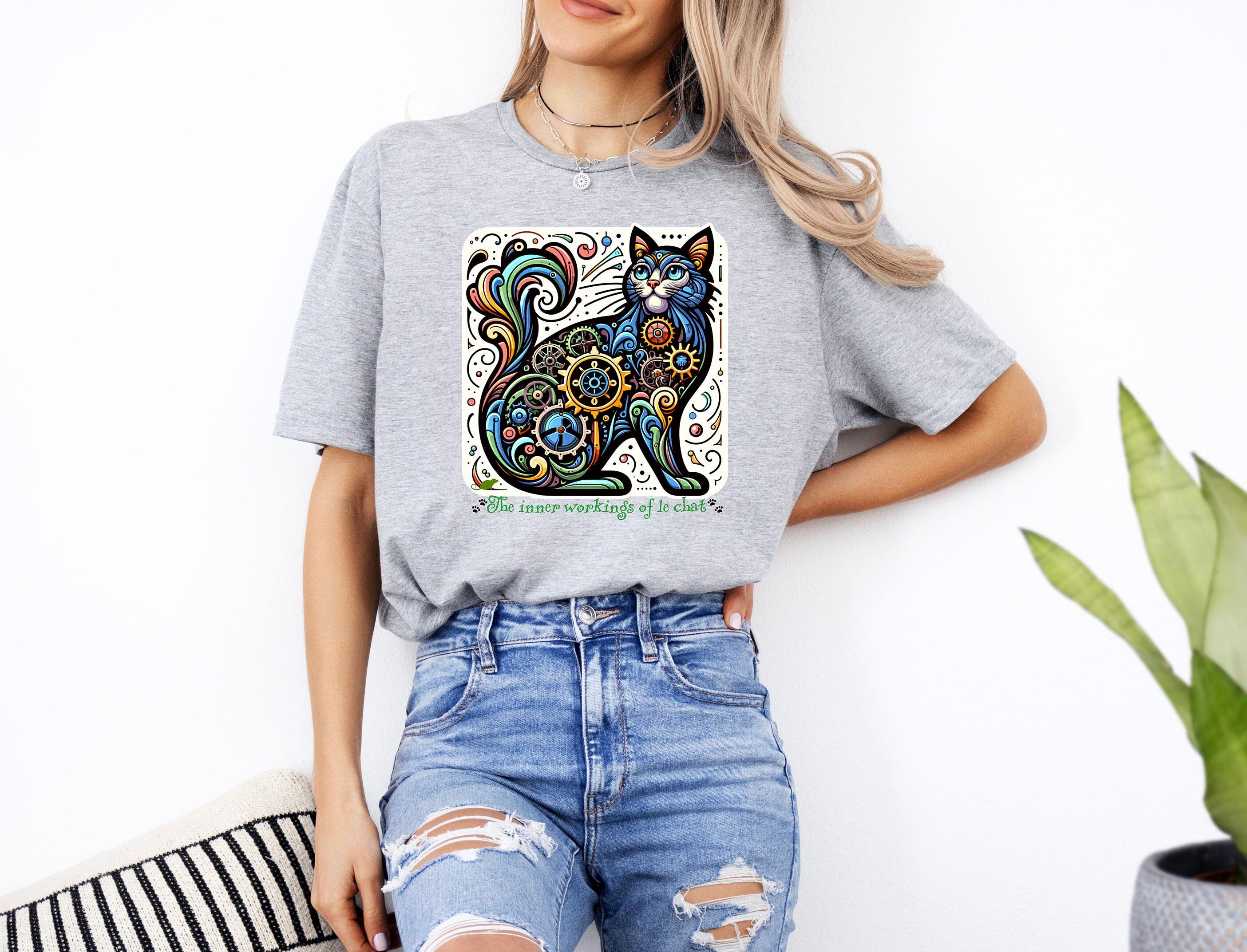 Le Chat Tshirt - Etsy