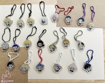 Tokyo Revengers 1" Acrylic Charms