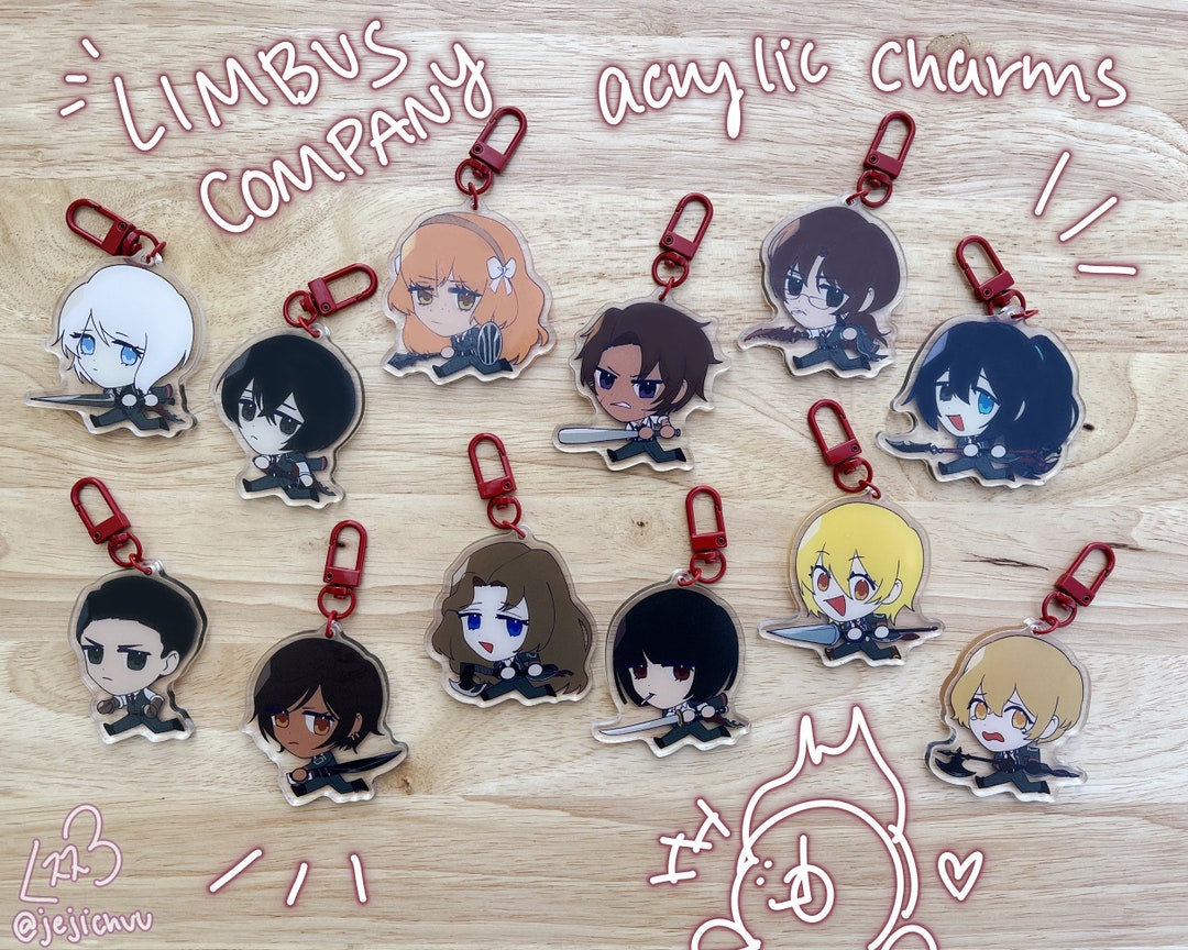 Limbus Company Acrylic Charms - Etsy