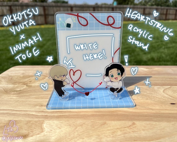Okkotsu Yuta X Inumaki Toge Hearstring Acrylic Stand - Etsy Israel