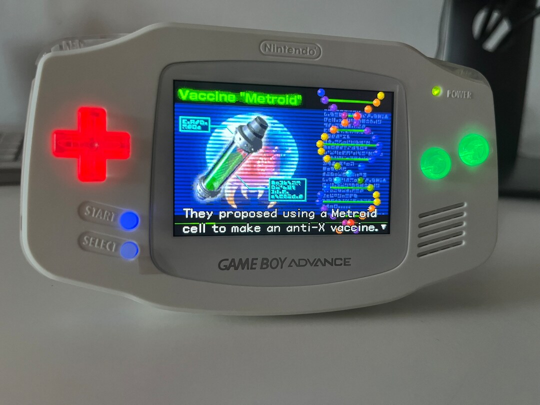 Gameboy Advance 3.0 IPS V5 Mod With RGB Etsy