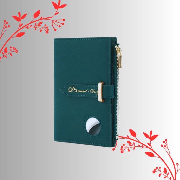 Ladies AirTag Passport Wallet - Passport wallet - Women's travel accessories - Wallet For Women | Travel essentials