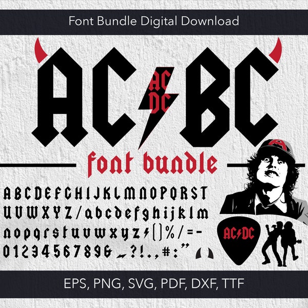 Acdc - Etsy