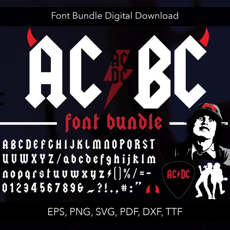 Acdc - Etsy